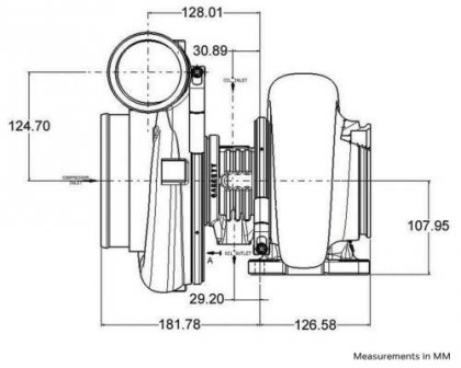 Turbosprężarka Garrett GTX5533R GEN II Super Core (851285-5001S)