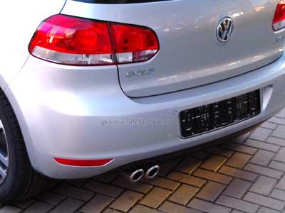 Koncovka výfuku dvojitá VW