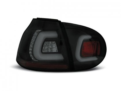 Zadní světla LED Lightbar VW Golf V/5 03-09 černá/kouřová