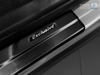 Prahové ochranné nerezové lišty Avisa Toyota C-HR , Rav4  Exclusive grafitové