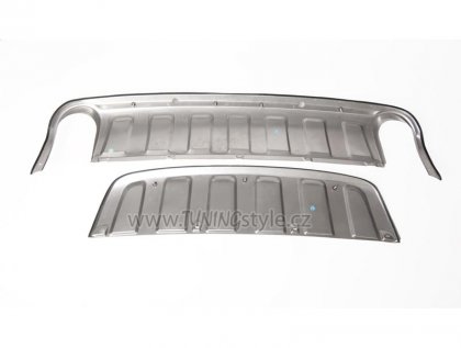 Kryty nárazníků přední a zadní - skid plates AUDI Q7 10-13