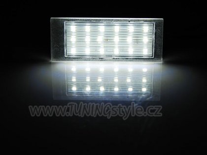 LED osvětlení SPZ Renault