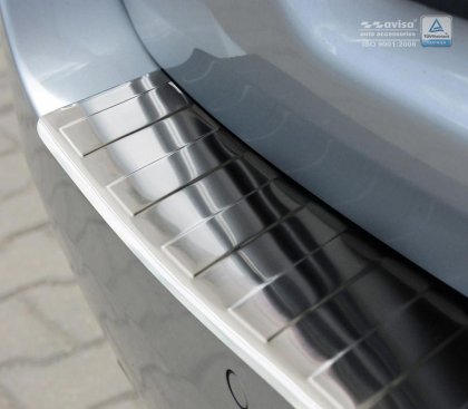 Nerezová ochranná lišta zadního nárazníku BMW 5 F11 TOURING 2010-2017