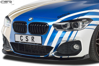 Spoiler pod přední nárazník CSR CUP - BMW 1 F20/F21 carbon look matný