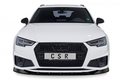 Spoiler pod přední nárazník CSR CUP - Audi A4 B9 18-19 S-Line ABS