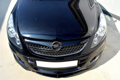 Spojler pod nárazník lipa Opel Corsa D (pro OPC / VXR) carbon look