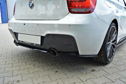 Splitter zadní, prostřední BMW 1 F20 M-Power (Bez žeber) 2011 carbon look