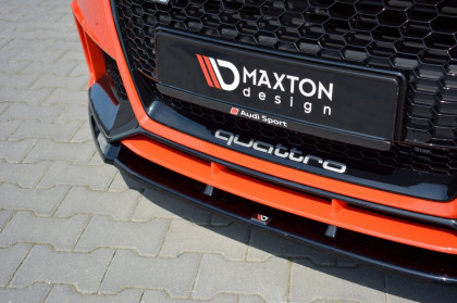 Spojler pod přední nárazník lipa V.2 Audi TT RS 8S carbon look