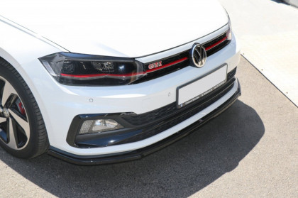 Spojler pod nárazník lipa VW POLO MK6 GTI 2017- carbon look
