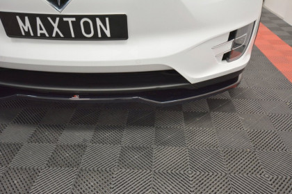 Spojler pod přední nárazník lipa Tesla Model X 2015- černý lesklý plast