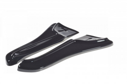 Splittery zadní boční TESLA MODEL X 2015- černý lesklý plast