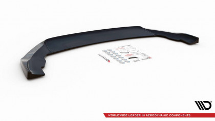 Spojler pod nárazník lipa V.3 Seat Leon FR Mk4 černý lesklý plast