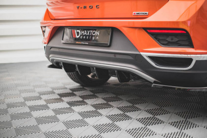 Spoiler zadního nárazníku Volkswagen T-Roc Mk1 carbon look