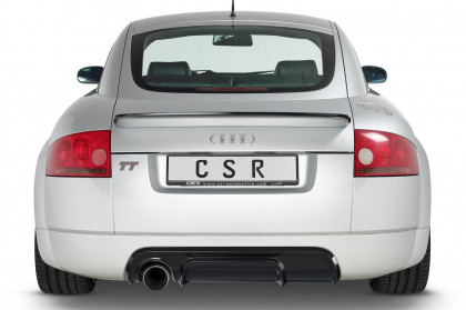 Spoiler pod zadní nárazník CSR - Audi TT 8N 98-06 carbon look lesklý