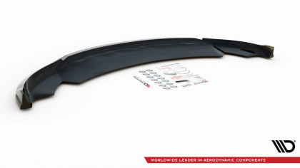 Spojler pod nárazník lipa V.3 Tesla Model 3 černý lesklý plast