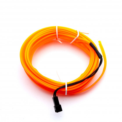 EPAL5M ORANGE LED světlovodný pásek 5m (oranžový) 24V