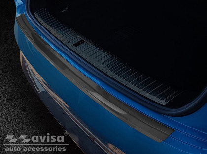 Nerezová ochranná lišta zadního nárazníku Audi E-Tron 2019- černá