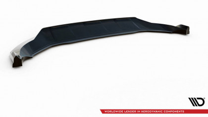 Spojler pod nárazník lipa V.2 Audi Q4 e-tron Sportback Mk1 černý lesklý plast