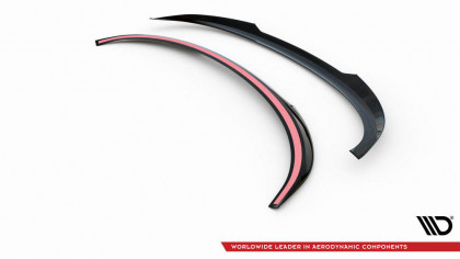 Prodloužení spoileru Audi Q4 e-tron černý lesklý plast