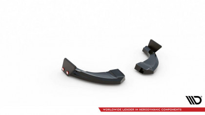 Splittery zadní boční V.1+flaps Hyundai Kona Mk1 černý lesklý plast