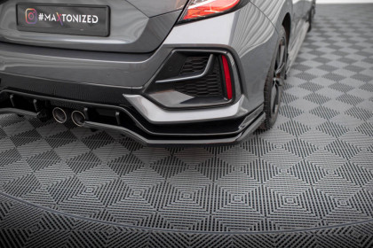 Spoiler zadního nárazniku Honda Civic Sport Mk 10 černý lesklý plast