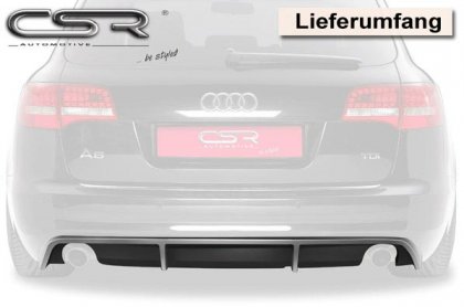 Spoiler pod zadní nárazník CSR- Audi A6 4F Avant 08-11