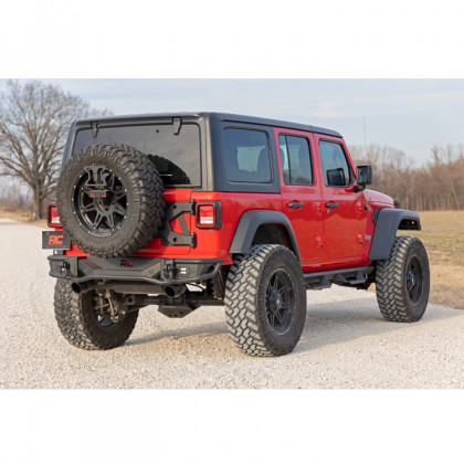 Rear steel tubular bumper with LED lights Rough Country