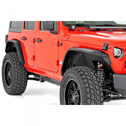 Front and rear fender flares Rough Country LED Flat