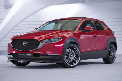 Spoiler pod přední nárazník CSR CUP pro Mazda CX-30 - carbon look lesklý