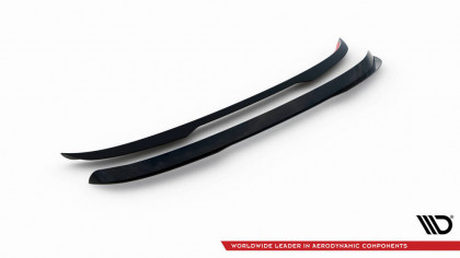 Prodloužení spoileru Mercedes-Benz GLE SUV AMG-Line W167 černý lesklý plast