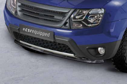 Spoiler pod přední nárazník CSR CUP pro Dacia Duster I - carbon look lesklý