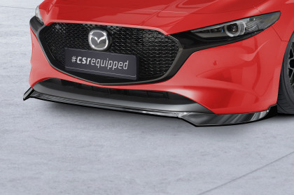 Spoiler pod přední nárazník CSR CUP pro Mazda 3 (Typ BP) - černá struktura