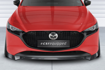 Spoiler pod přední nárazník CSR CUP pro Mazda 3 (Typ BP) - černá struktura