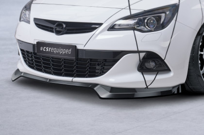 Spoiler pod přední nárazník CSR CUP pro Opel Astra J GTC čený lesklý