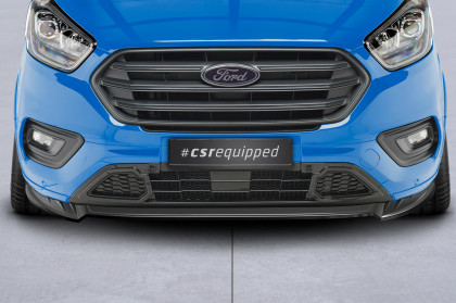 Spoiler pod přední nárazník CSR CUP pro Ford Tourneo Custom - carbon look lesklý