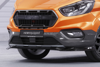 Spoiler pod přední nárazník CSR CUP pro Ford Tourneo Custom Active 2020-  černý lesklý