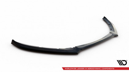 Spojler pod nárazník lipa V.1 Jaguar XE X760 Facelift černý lesklý plast
