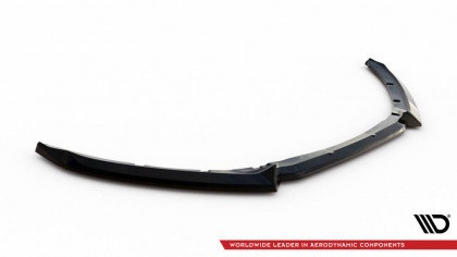 Spojler pod nárazník lipa V.2 Jaguar XE X760 Facelift černý lesklý plast