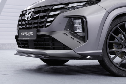 Spoiler pod přední nárazník CSR CUP pro Hyundai Tucson 4 (NX4) N-Line 2020- carbon look lesklý