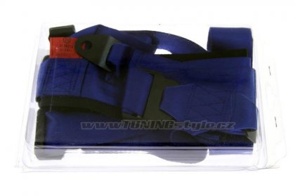 Sportovní pásy MONZA 4-bodové - BLUE E4
