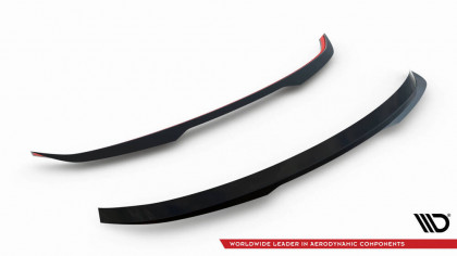 Prodloužení spoileru Mercedes-Benz CLA Shooting Brake 45 AMG / AMG-Line C117 černý lesklý plast