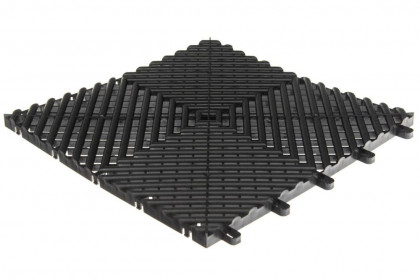 Modular Maxton floor - dlaždice modulární podlahy - černá