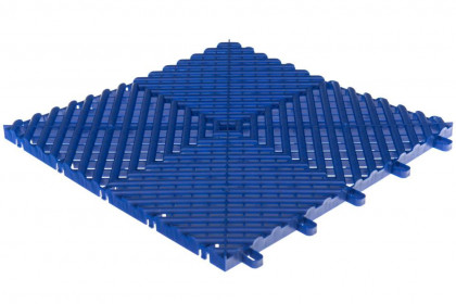 Modular Maxton floor - dlaždice modulární podlahy - modrá