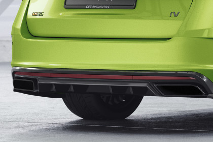 Spoiler pod zadní nárazník, difuzor CSR pro Škoda Octavia 4 RS / RS Plus 2019- černý matný