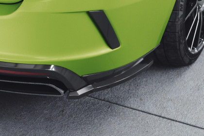 Spoilery pod zadní nárazník - doplněk bočních splitterů - CSR  pro Škoda Octavia 4 RS / RS Plus 2019- Carbon look lesklý