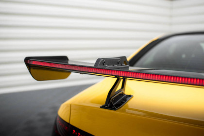 Zadní spoiler křídlo + LED Audi A5 Coupe 8T carbon - horní uchycení