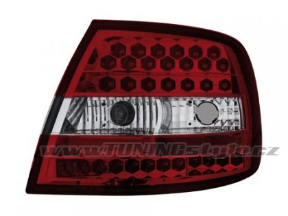 Zadní světla LED Audi A4 B5 Limo 95-00 červená/chrom