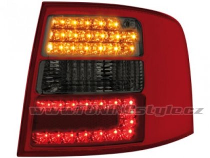 Zadní světla LED Audi A6 Avant 4B 97-05 červená/kouřová