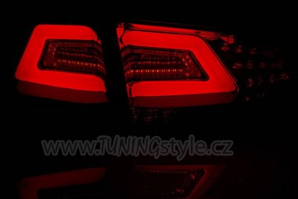 Zadní světla LED Bar VW Golf 7 13- červená