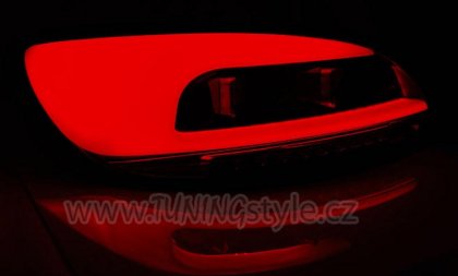 Zadní světla LED Bar VW Scirocco III 08- červená/kouřová